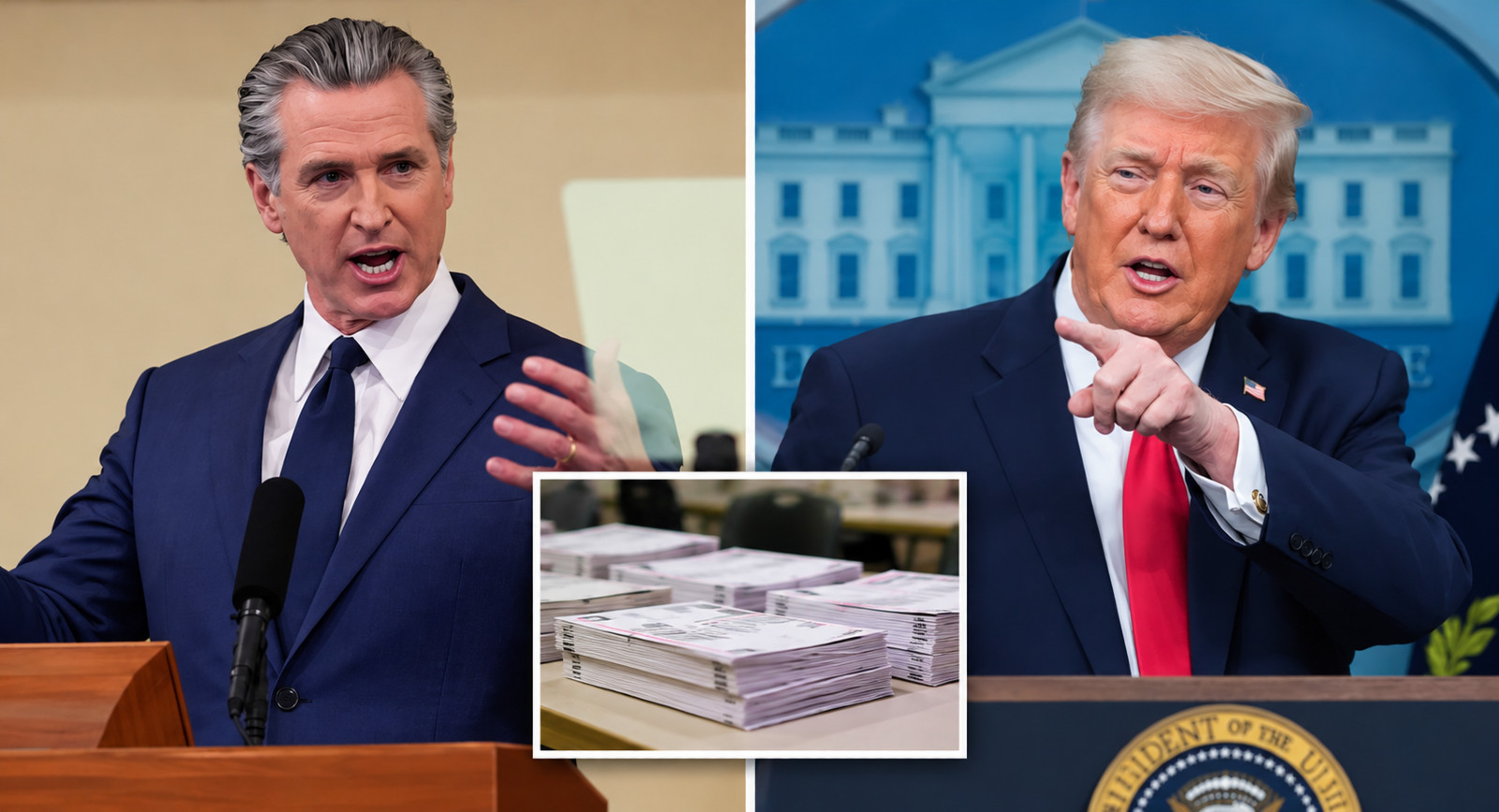 BREAKING: California’s Midterm Voting Takes an Unexpected Turn — Trump’s DOJ Targets 20,000 Ballots, State Officials Push Back, and a Federal Court Faces a Crucial Decision