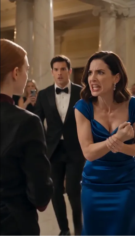 THE BILLIONAIRE'S FIANCÉE SLAPPED A WAITRESS AT HIS GALA—THEN THE GIRL SHOWED HER A DOCUMENT AND A KEY THAT COULD DESTROY EVERYTHING