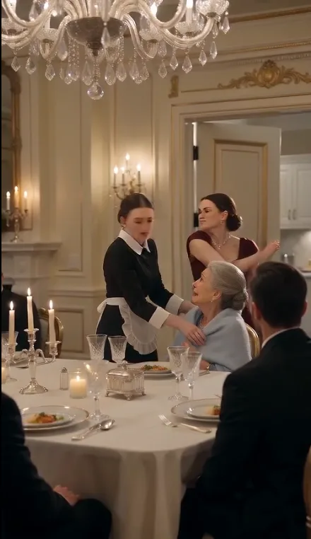 THE MAFIA BOSS SAW HIS ELDERLY MOTHER BEGGING A WAITRESS AT A LUXURY DINNER—THEN DISCOVERED WHAT HIS FIANCÉE HAD DONE TO HER