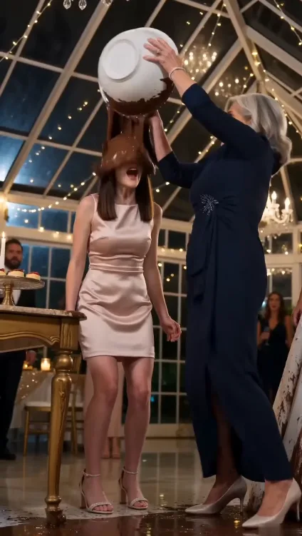 THE BRIDE'S BEST FRIEND RUINED HER WEDDING DRESS IN FRONT OF EVERYONE—THEN HER MOTHER DUMPED THE CAKE ON HER HEAD, AND ONE PHONE RECORDING EXPOSED THE REAL BETRAYAL