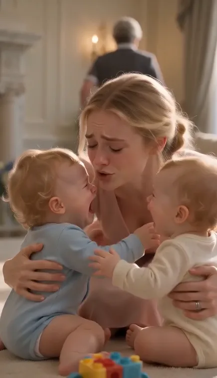 THE BILLIONAIRE WALKED IN ON HIS NANNY MAKING HIS TWINS LAUGH—THEN SAW THE YELLOW GLOVES AND BROKE DOWN IN TEARS