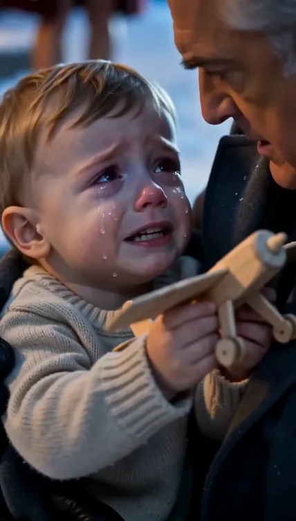 THE MAFIA GRANDFATHER FOUND HIS LITTLE GRANDSON CRYING IN THE SNOW—THEN A WOODEN TOY PLANE EXPOSED THE FAMILY SECRET EVERYONE TRIED TO BURY