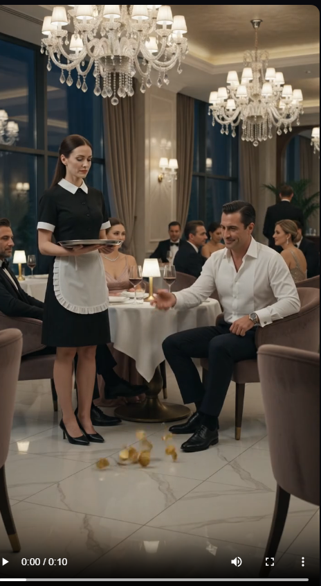 The Waitress They Tried to Humiliate Was the Woman Who Could Destroy Them