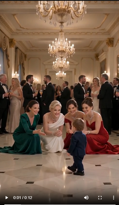 The Billionaire’s Son Ignored Three Rich Women… Then Ran Into The Maid And Said ‘Mommy