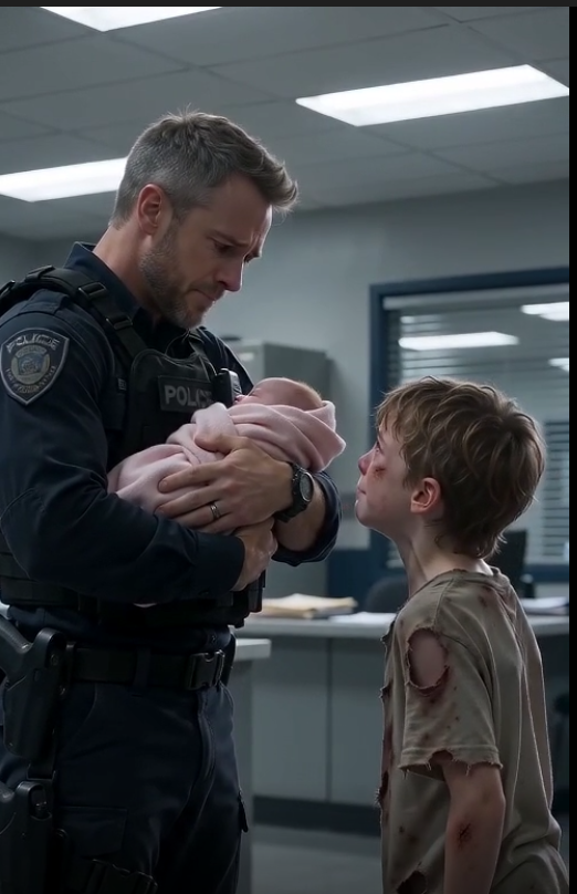 A Homeless Boy Saved a Freezing Baby... Then the Mayor's Brother Walked Into the Police Station