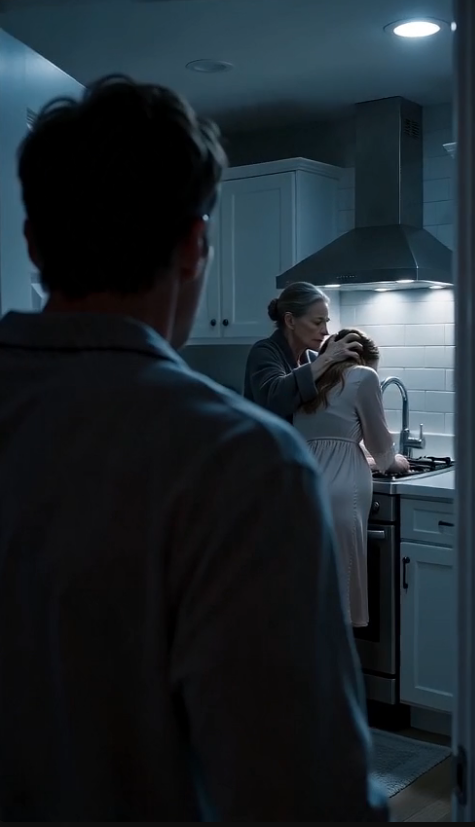 The Kitchen Was Silent… Until My Pregnant Wife Broke Down