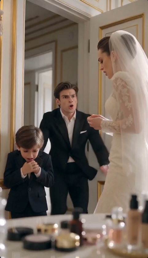 The Bride Accused the Flower Boy of Theft… Then She Opened His Locket