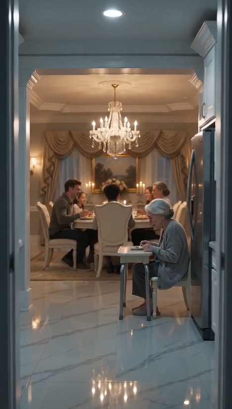 She Banished His Mother from the Dinner Table—But He Saw Everything