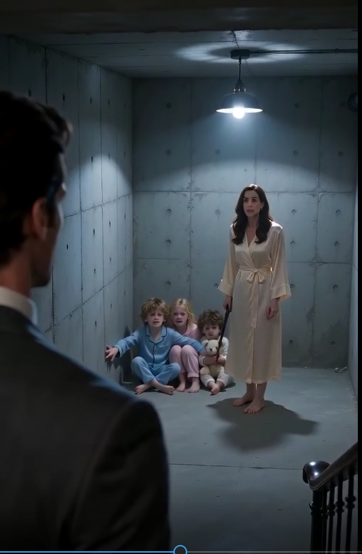 I Came Home at 1:03 A.M. and Found My Wife Beating Three Children in Our Basement—Then One Boy Whispered, "Daddy... There's Another One."