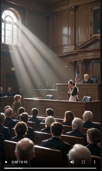 “8-Year-Old Boy Stood Up in Court… Then Exposed the Person Everyone Trusted”