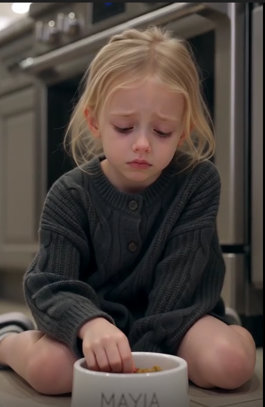 I Found My Little Girl Eating From the Dog’s Bowl in the Dark While My Wife Hosted a Luxury Dinner