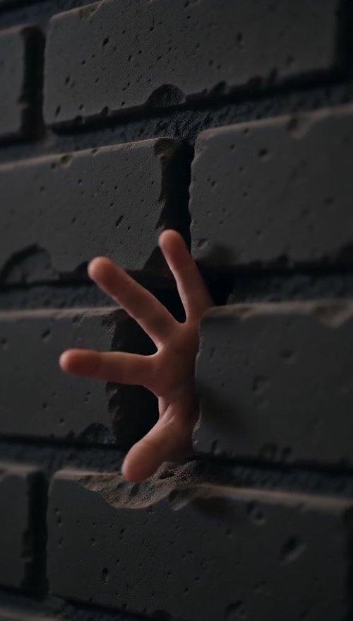 THE CHILD BEHIND THE WALL