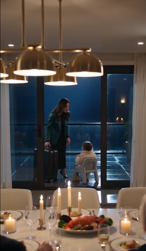 ""My husband told me, “Don’t make a scene,” after I found our three-year-old daughter sitting alone on the balcony with a stale bread roll while six adults enjoyed a lavish seafood dinner—paid for with my salary.