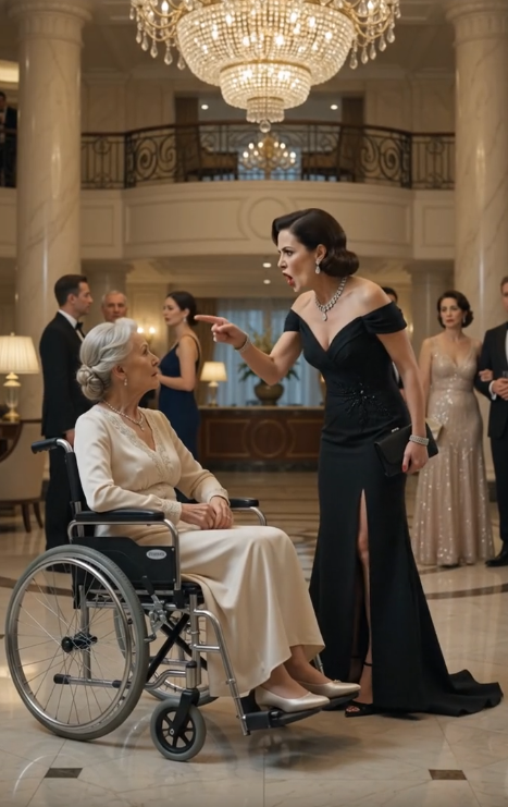 🔥 A Maid Stopped a Rich Woman From Hitting an Elderly Lady… Then the Billionaire Owner Walked In