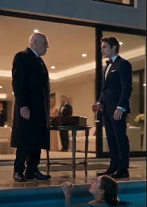 A billionaire’s lavish pool party was supposed to be a night of luxury, laughter, and power… until one unexpected arrival turned it into a nightmare.