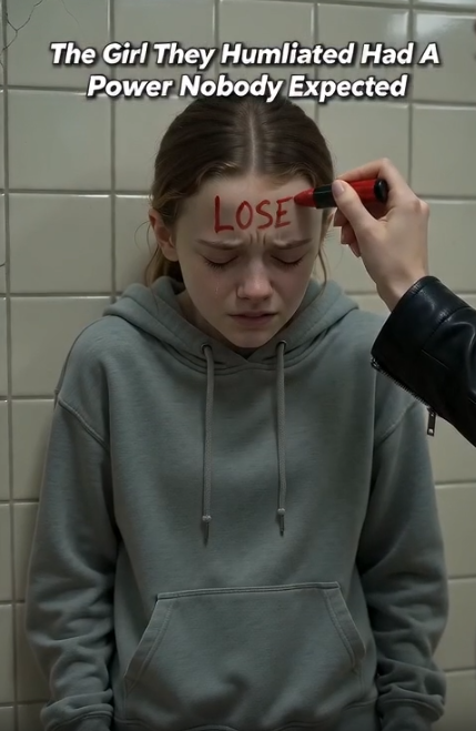 THEY WROTE “LOSER” ON HER FOREHEAD… THEN HER RED EYES AWAKENED