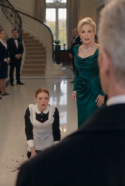 She thought a maid was someone she could break without consequences.
