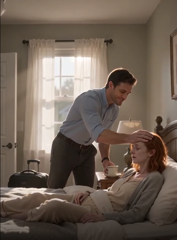 He kissed my forehead... handed me a cup of tea... then secretly came back to steal every pill that could keep me alive.