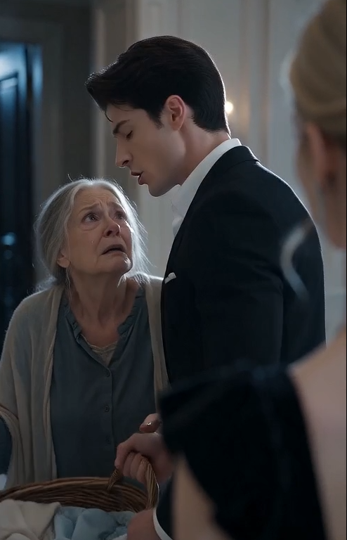 “She Forced His Mother to Clean the Mansion… She Never Expected What Her Husband Would Do Next”