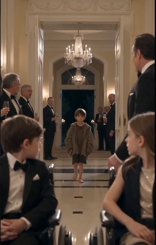 THE BILLIONAIRE MOCKED A HOMELESS BOY… UNTIL HE REVEALED THE SECRET THAT HAUNTED HIS FAMILY FOR YEARS