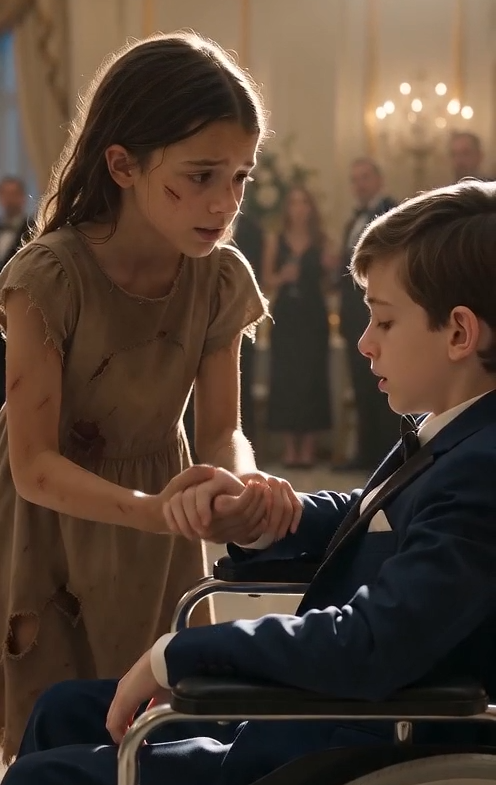 The Barefoot Girl Took the Boy’s Hand — And Promised to Make Him Walk