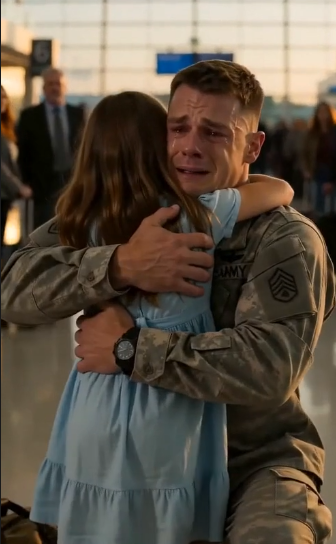 🔥 She Ran Through The Airport Calling “Daddy”… But The Soldier Revealed A Secret