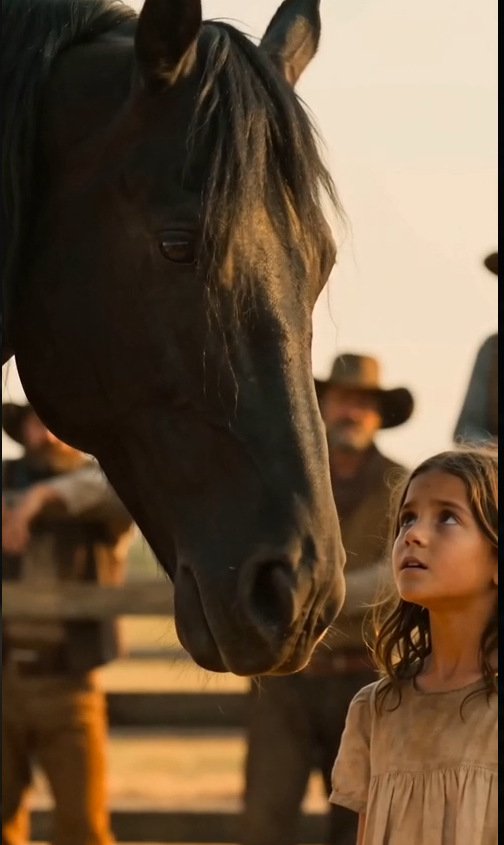 The Little Girl and the Untamed Horse