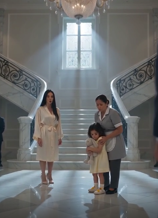 The Billionaire’s Fiancée Tried to Throw a Maid and Her Little Girl Out of the Mansion—But One DNA Test Uncovered a Family Secret That Destroyed an Empire