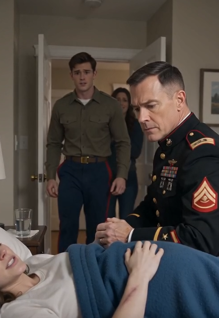 My Husband Hid the Bruises on My Pregnant Body—Then My Army Colonel Father Pulled Back the Blanket