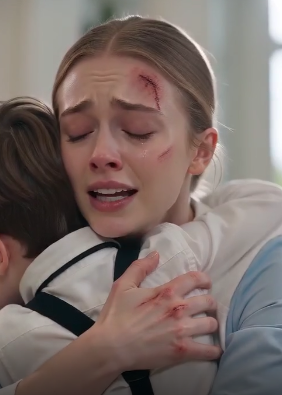 THE SHY MAID KNELT BEFORE THE FEARED BILLIONAIRE’S LITTLE SON—BUT WHEN HE WHISPERED “NO,” THE ENTIRE MANSION WENT SILENT