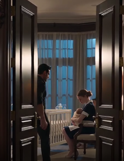 THE MAFIA BOSS WALKED INTO THE NURSERY AND FOUND HIS MAID BREASTFEEDING HIS DYING SON.