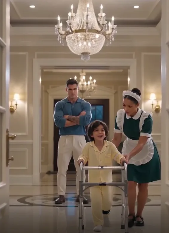 “The Mafia Boss Thought His Son Couldn’t Walk—Until the Nanny Discovered Who Was Poisoning Him”