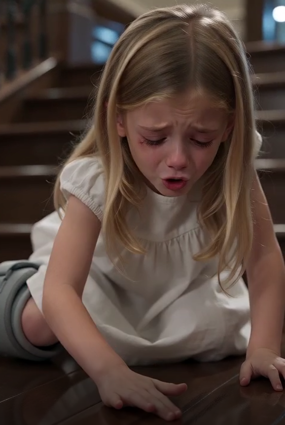 🔥 The Billionaire Found a Little Girl Saying “I’m Sorry” to His Marble Floor… What He Discovered Destroyed His Family