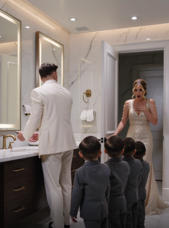 Four Boys Walked Into A Bathroom… And I Saw My Own Face Staring Back At Me