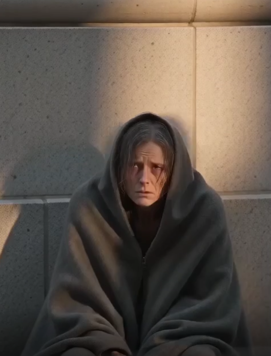 A Billionaire Woman Saw a Homeless Man Outside a Manhattan Bank—When He Lifted His Head, She Recognized the Father Who Vanished 25 Years Ago