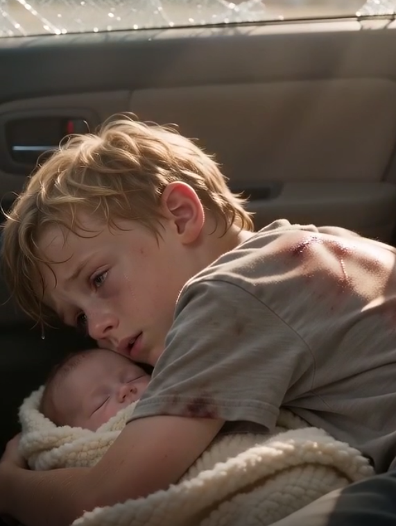 I thought I was rescuing a boy trapped inside a scorching minivan.