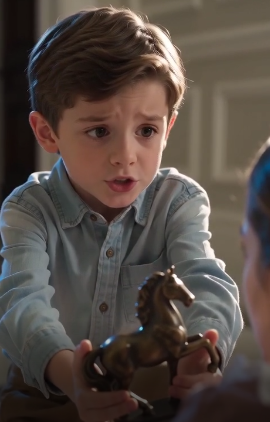 The Billionaire’s Son Hadn’t Spoken in Two Years—Until a Shy Maid Knelt Beside Him and He Whispered One Terrifying Word