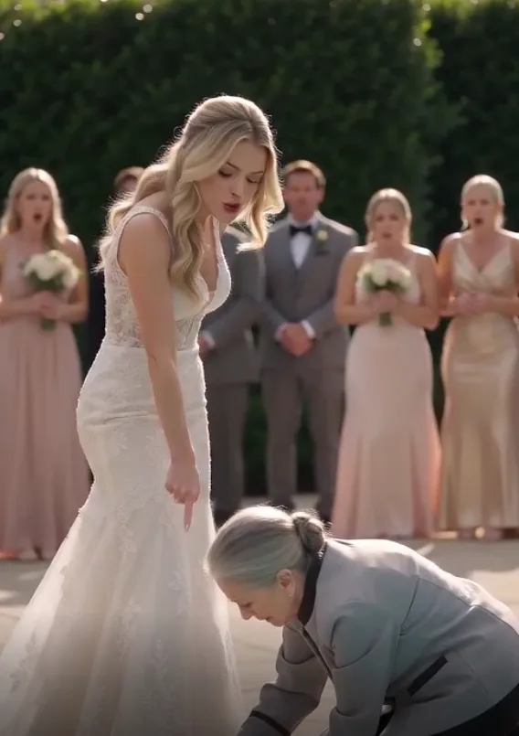 She Humiliated the Maid at Her Wedding—Then the Groom Said, “That’s My Mother”
