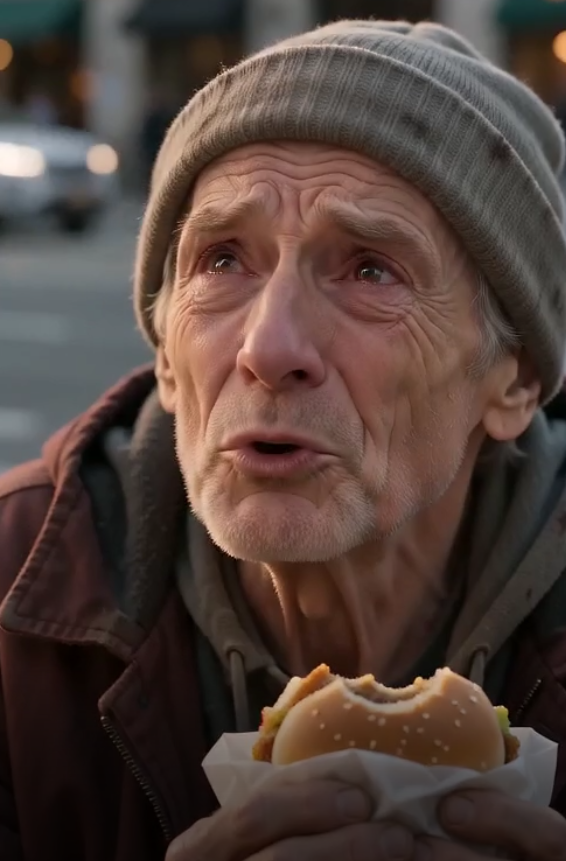 She Gave Her Burger to a Homeless Man—Then His Envelope Revealed a Secret Her Family Had Buried for 20 Years