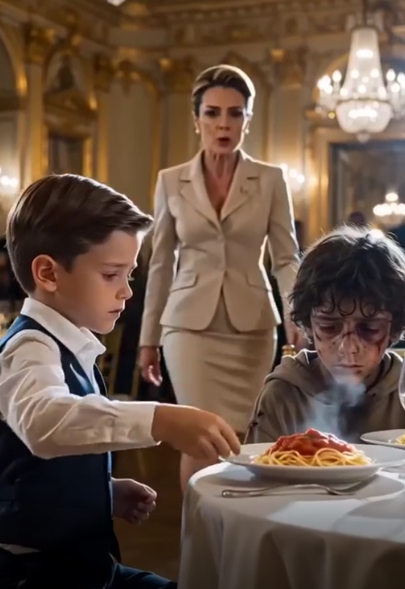 The Bruised Boy at the Charity Gala Called My Husband “Dad”—Then My 9-Year-Old Son Exposed the Secret That Destroyed Him