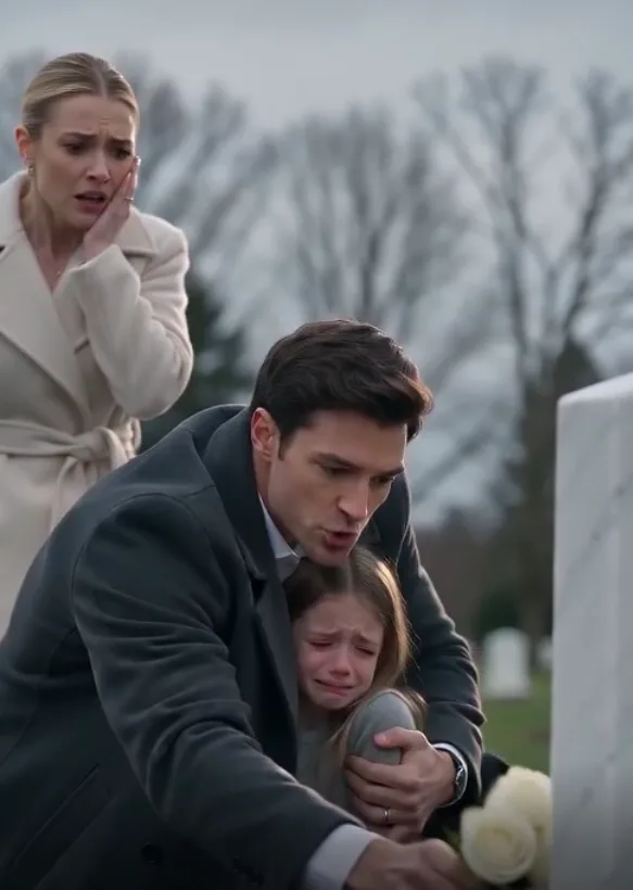 “Call Me Mom.” She Grabbed My Daughter’s Hair at Her Mother’s Grave—But She Didn’t Know I Was Behind Her