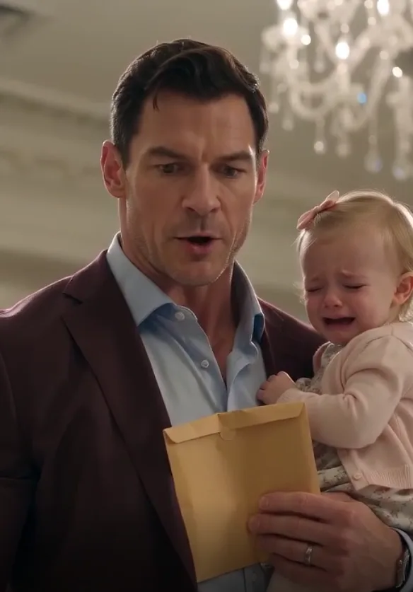 The Vase Shattered… Then His Daughter Whispered, “Daddy, Don’t Open That Letter”