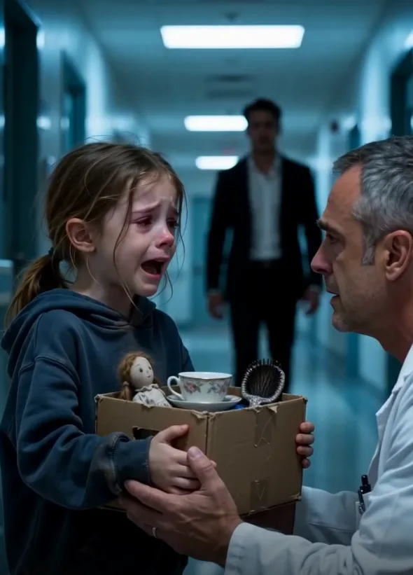 🔥 “Poor Little Girl Offered Her Dolls to Save Her Mom — Then a Billionaire Heard Her Mother’s Name”