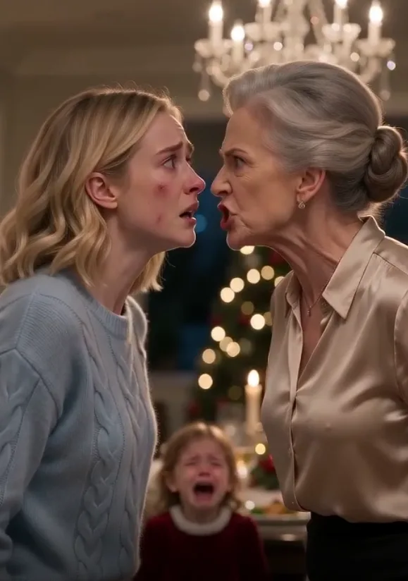 💔 Claire didn’t realize her five-year-old daughter had been going hungry… until she watched her mother-in-law rip the child’s dinner away and smash it against the wall.