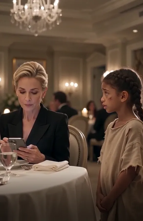 Homeless Girl Asked a Billionaire, “Can I Eat Your Leftovers?” — What Happened Next Changed Two Lives Forever