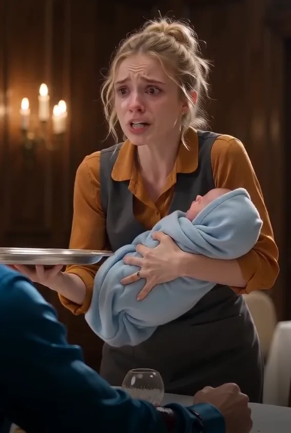 They Tried to Throw the Waitress and Her Baby Out—Until the Leader Saw Her Medallion