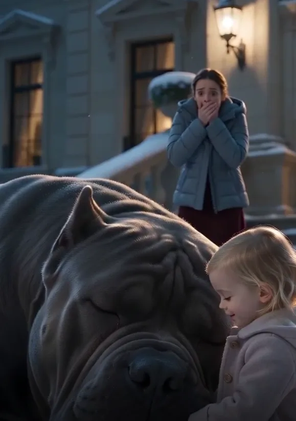 The Dog Everyone Feared Chose a Little Girl—Then He Exposed a Secret Inside the Estate
