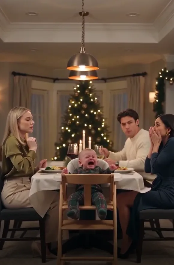 My sister slapped my six-month-old baby at Christmas dinner.