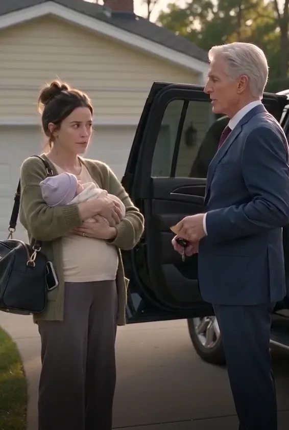 My Husband Left Me Six Days After Giving Birth—Then My Dad’s Driver Arrived With an Envelope