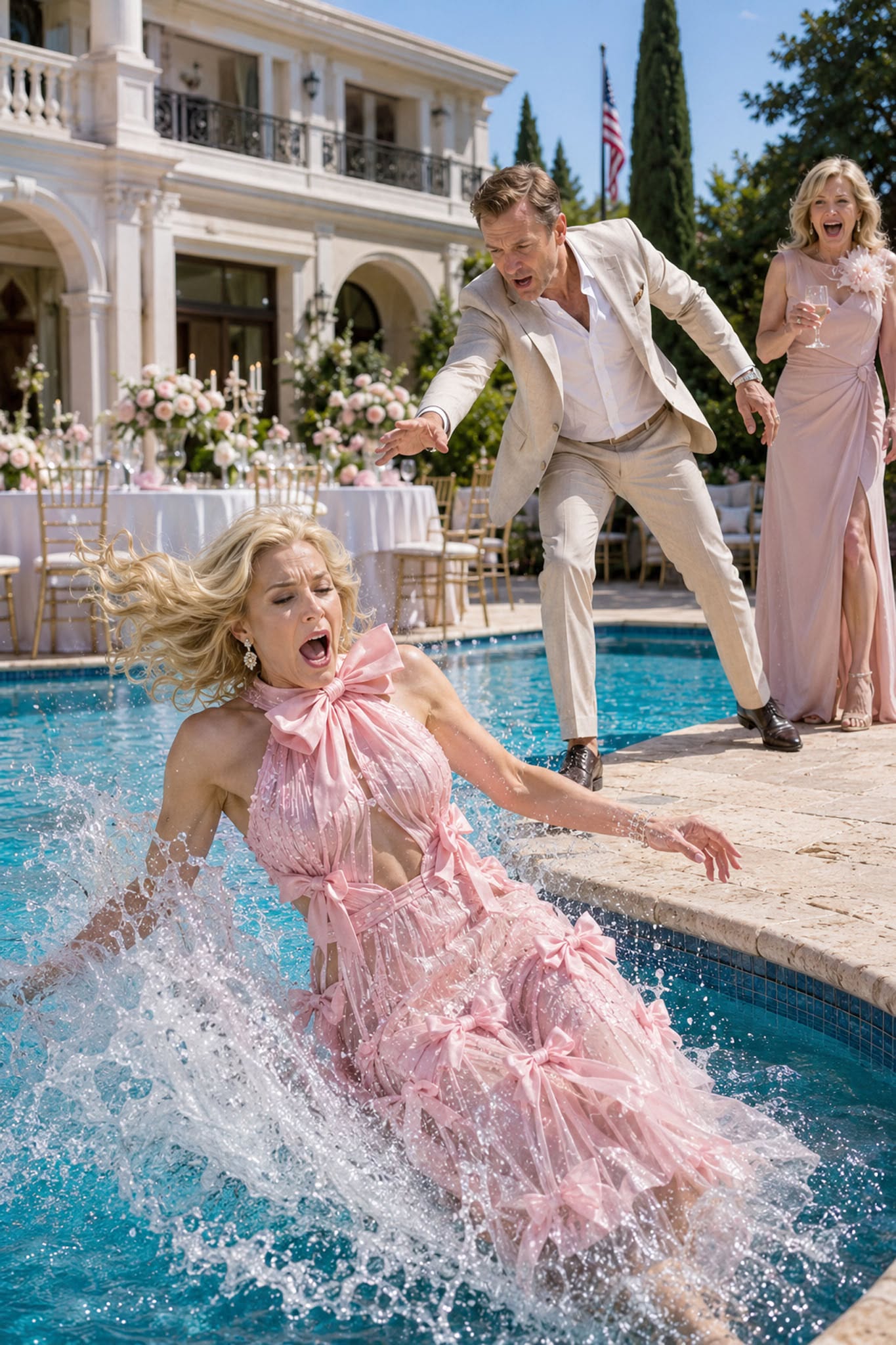 He Shoved Me into a 50-Degree Pool to Teach Me a "Lesson"—15 Minutes Later, Two Sheriff's Cruisers Ended His Marriage